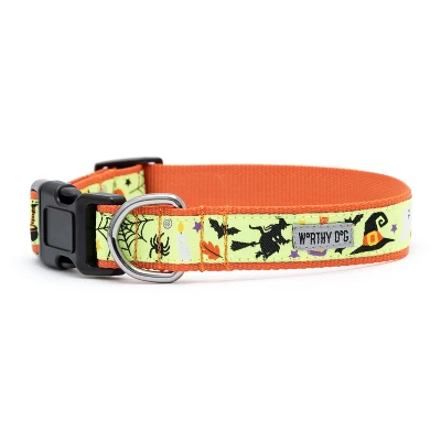 The Worthy Dog Witches Brew Adjustable Dog Collar 2 The Worthy Dog Witches Brew Adjustable Dog Collar - Image 2