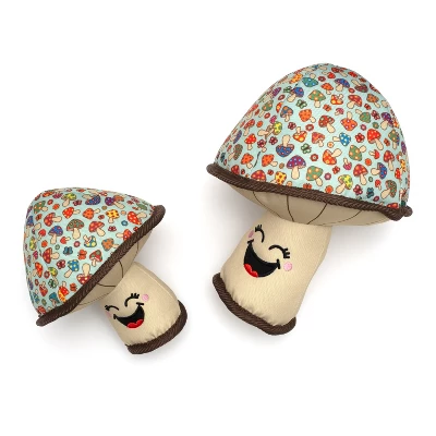 The Worthy Dog Mushroom Tough Dog Toy 2 The Worthy Dog Mushroom Tough Dog Toy - Image 2