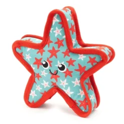 Starfish Squeaky Plush Dog Toy - The Worthy Dog
