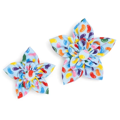 The Worthy Dog Jelly Beans Adjustable Flower Accessory 1 The Worthy Dog Jelly Beans Adjustable Flower Accessory