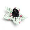 The Worthy Dog Stripe Watermelon Flower Accessory