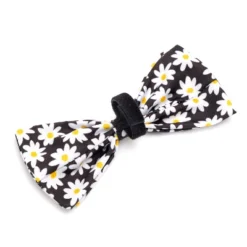 Lazy Daisy Dog Bow Tie - Adjustable Collar Accessory By The Worthy Dog