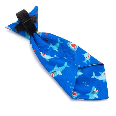 The Worthy Dog Chomp Neck Tie Adjustable Collar Attachment Accessory 1 The Worthy Dog Chomp Neck Tie Adjustable Collar Attachment Accessory