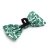 The Worthy Dog Tropical Leaves Bow Tie Accessory