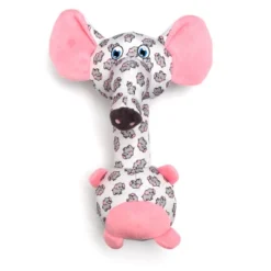 Elephant Long Neck Squeaky Plush Dog Toy - The Worthy Dog -Pet Shop GUEST 41bd2bf8 e28a 437c 8ed0 9ba53352abb0