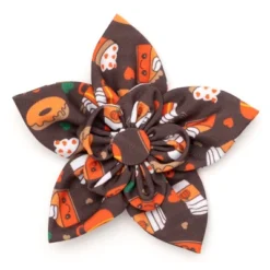 The Worthy Dog Pumpkin Spice Flower Accessory -Pet Shop GUEST 4305c8ed 803f 471c 90f4 a26c530d14d1