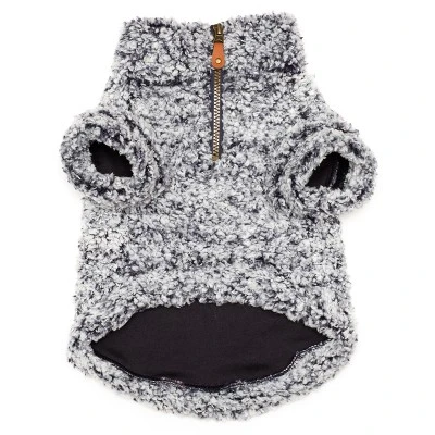 The Worthy Dog Cozy Wubby Fleece Quarter Zip Pullover 4 The Worthy Dog Cozy Wubby Fleece Quarter Zip Pullover - Image 4