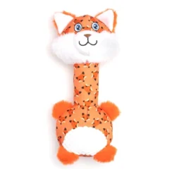 Fox Long Neck Squeaky Plush Dog Toy - The Worthy Dog -Pet Shop GUEST 4cd9b85b 0f68 49e2 9037 85c435de6a51