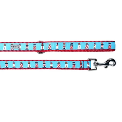 The Worthy Dog Lighthouses Dog Leash 4 The Worthy Dog Lighthouses Dog Leash - Image 4