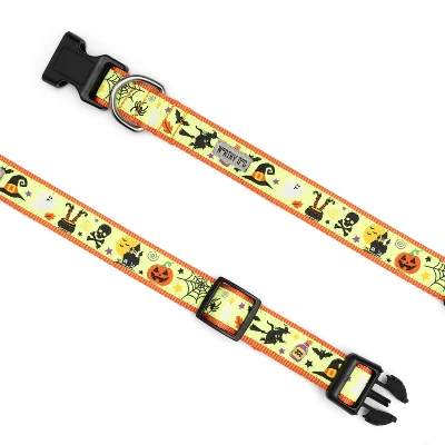 The Worthy Dog Witches Brew Adjustable Dog Collar 1 The Worthy Dog Witches Brew Adjustable Dog Collar