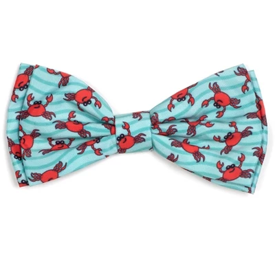 The Worthy Dog Crabs Bow Tie Adjustable Collar Attachment Accessory 3 The Worthy Dog Crabs Bow Tie Adjustable Collar Attachment Accessory - Image 3