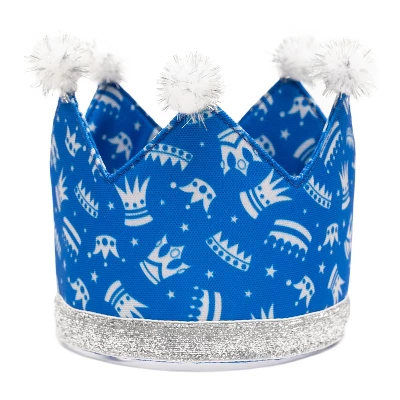 The Worthy Dog Adjustable Birthday Party Crown Accessory 2 The Worthy Dog Adjustable Birthday Party Crown Accessory - Image 2