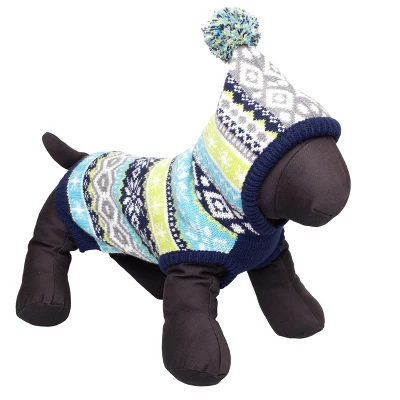 The Worthy Dog Fairisle Pullover Sweater 2 The Worthy Dog Fairisle Pullover Sweater - Image 2