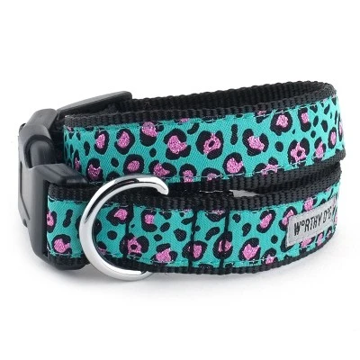 The Worthy Dog Cheetah Dog Collar 1 The Worthy Dog Cheetah Dog Collar