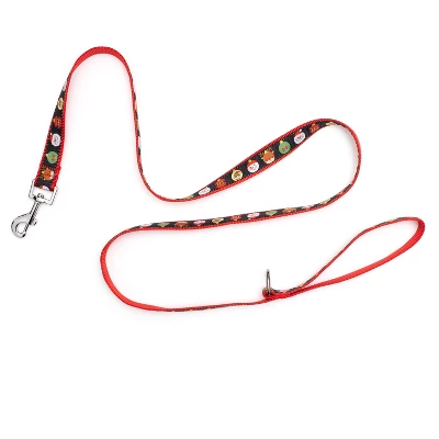 The Worthy Dog Deck The Halls Pet Leash 2 The Worthy Dog Deck The Halls Pet Leash - Image 2