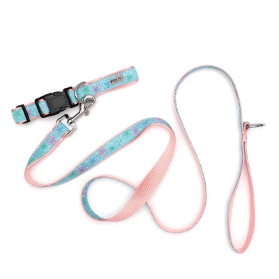 The Worthy Dog Starfish Floral Pet Leash 1 The Worthy Dog Starfish Floral Pet Leash