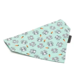 The Worthy Dog Bunnies Slide-On Bandana Collar Accessory