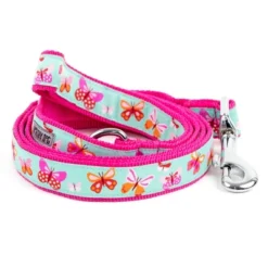 The Worthy Dog Butterflies Dog Leash