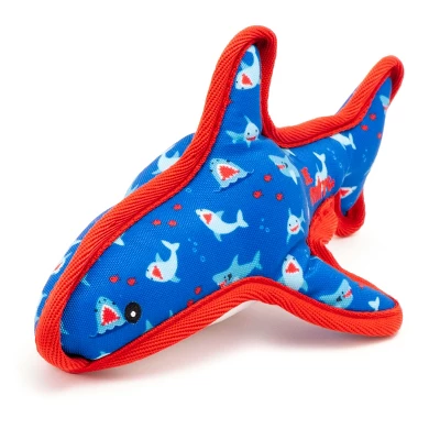 The Worthy Dog Tough Chomp The Shark Dog Toy 2 The Worthy Dog Tough Chomp The Shark Dog Toy - Image 2
