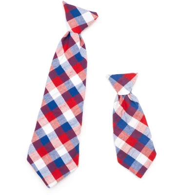 The Worthy Dog Check Neck Tie Accessory 2 The Worthy Dog Check Neck Tie Accessory - Image 2