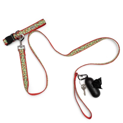 The Worthy Dog Holly Pet Leash - Green - L 1 The Worthy Dog Holly Pet Leash - Green - L