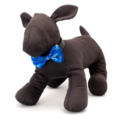 The Worthy Dog Chomp Bow Tie Adjustable Collar Attachment Accessory 3 The Worthy Dog Chomp Bow Tie Adjustable Collar Attachment Accessory - Image 3