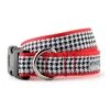 The Worthy Dog Houndstooth Dog Collar