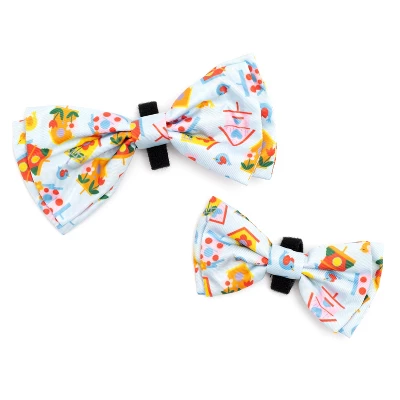 Birdhouses Dog Bow Tie - Adjustable Collar Accessory By The Worthy Dog 3 Birdhouses Dog Bow Tie - Adjustable Collar Accessory By The Worthy Dog - Image 3