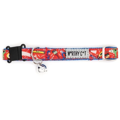 The Worthy Dog Tools Breakaway Adjustable Cat Collar 2 The Worthy Dog Tools Breakaway Adjustable Cat Collar - Image 2