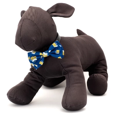 The Worthy Dog Cheers Bow Tie Adjustable Collar Attachment Accessory 2 The Worthy Dog Cheers Bow Tie Adjustable Collar Attachment Accessory - Image 2