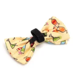 The Worthy Dog Pawty Bow Tie Adjustable Collar Attachment Accessory