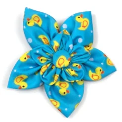 The Worthy Dog Rubber Duck Flower Adjustable Collar Attachment Accessory -Pet Shop GUEST a4714943 2ddc 410d b04d 25326c3b5792