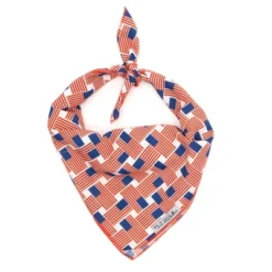 The Worthy Dog Patchwork Flag Bandana Accessory -Pet Shop GUEST ad742d6a 3fa9 4d91 84ba 70080d7a479b
