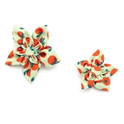 Tomatoes Dog Flower - Adjustable Collar Accessory By The Worthy Dog -Pet Shop GUEST b3910b53 8aea 4766 8267 47ec40ff940d