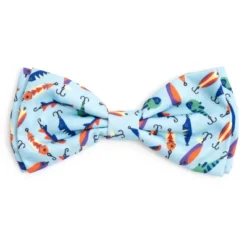 The Worthy Dog Gone Fishin' Bow Tie Accessory -Pet Shop GUEST b491fe54 0c1f 497f 9093 85cfa73f97a1