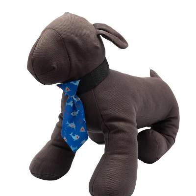 The Worthy Dog Chomp Neck Tie Adjustable Collar Attachment Accessory 2 The Worthy Dog Chomp Neck Tie Adjustable Collar Attachment Accessory - Image 2