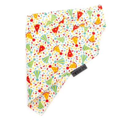 The Worthy Dog Celebrate Slide-On Bandana Collar Accessory 1 The Worthy Dog Celebrate Slide-On Bandana Collar Accessory