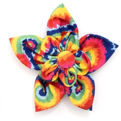 The Worthy Dog Kaleidoscope Flower Accessory 3 The Worthy Dog Kaleidoscope Flower Accessory - Image 3