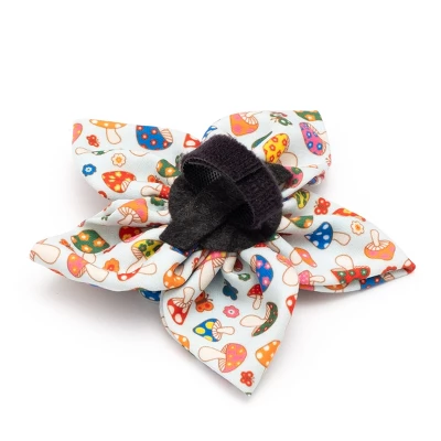 The Worthy Dog Mushrooms Flower - Adjustable Pet Accessory 1 The Worthy Dog Mushrooms Flower - Adjustable Pet Accessory
