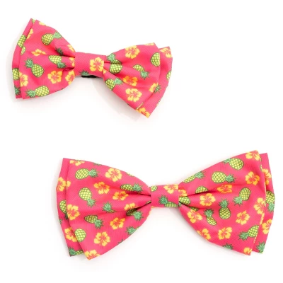 The Worthy Dog Pineapples Bow Tie Accessory 2 The Worthy Dog Pineapples Bow Tie Accessory - Image 2