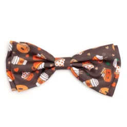 The Worthy Dog Pumpkin Spice Bow Tie Accessory -Pet Shop GUEST d8930eeb 184d 4370 aeb5 4ddba77b68f7