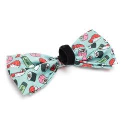 The Worthy Dog Sushi Adjustable Bow Tie Accessory