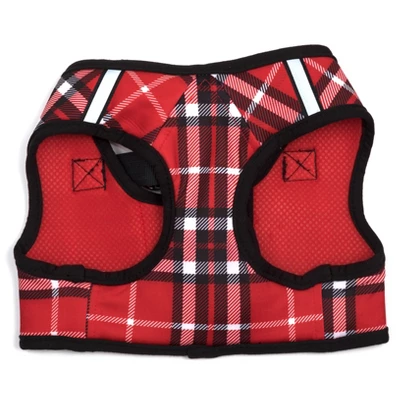 The Worthy Dog Plaid Sidekick Harness Vest 1 The Worthy Dog Plaid Sidekick Harness Vest