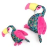 The Worthy Dog Toucan Tough Dog Toy