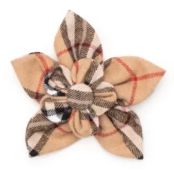 The Worthy Dog Plaid Flower Accessory -Pet Shop GUEST dd80792f 49fc 4616 bbe1 6130a987d215