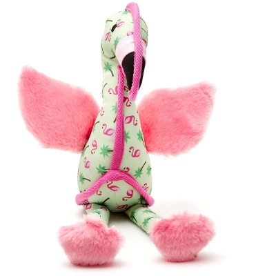 The Worthy Dog Flamingo Tough Dog Toy 2 The Worthy Dog Flamingo Tough Dog Toy - Image 2