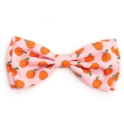 The Worthy Dog Peachy Keen Bow Tie Accessory -Pet Shop GUEST e4a4defa f387 482b 84cc d4f854359d23