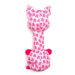 Piggy Long Neck Squeaky Plush Dog Toy - The Worthy Dog