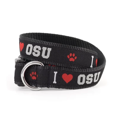 The License House Ohio State Buckeyes Dog I Heart OSU Collar 1 The License House Ohio State Buckeyes Dog I Heart OSU Collar