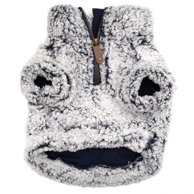 The Worthy Dog Cozy Wubby Fleece Quarter Zip Pullover 2 The Worthy Dog Cozy Wubby Fleece Quarter Zip Pullover - Image 2